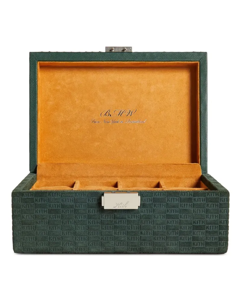 KITH x BMW Uhrenbox mit Logo-Prägung - Grün Grün