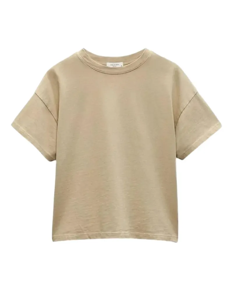 Rag & Bone Kastiges Kelly T-Shirt aus Jersey - Nude Nude