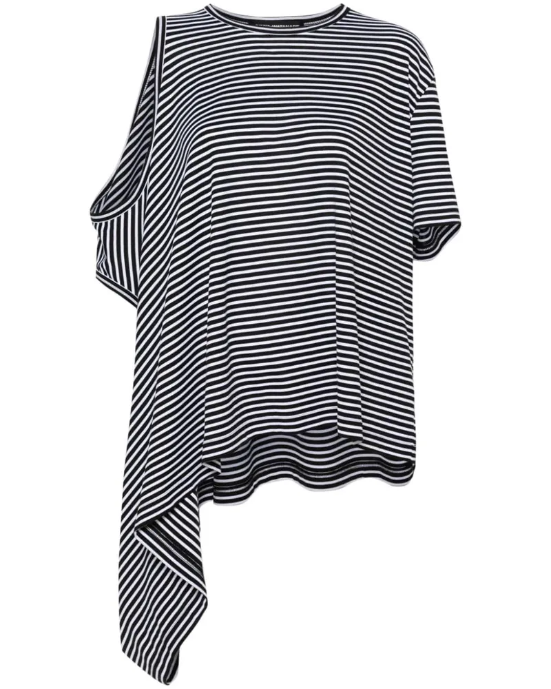 Junya Watanabe Schulterfreies Hemd - Schwarz Schwarz