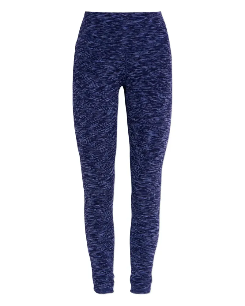 The Upside Mystere Leggings mit Zebra-Print - Blau Blau