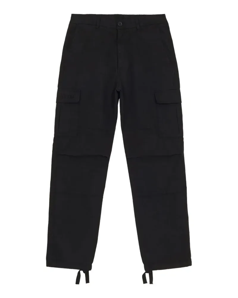 Iuter Cargohose mit Kordelzug - Schwarz Schwarz