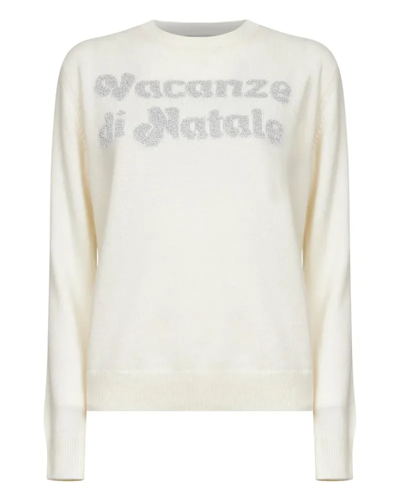 MC2 Saint Barth jacquard embroidered sweater - Weiß Weiß