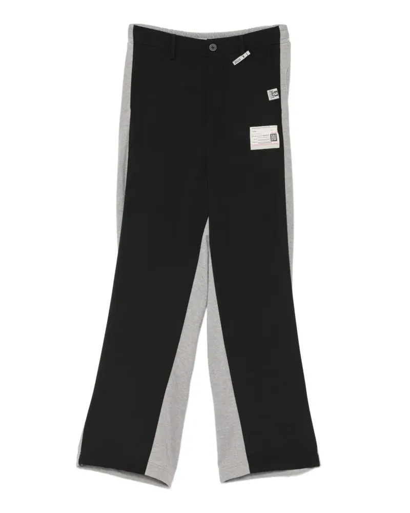 MIHARAYASUHIRO panelled trousers - Schwarz Schwarz