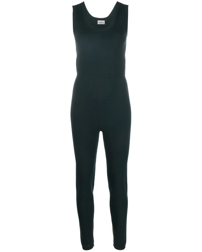 P.A.R.O.S.H. Ärmelloser Jumpsuit - Grün Grün