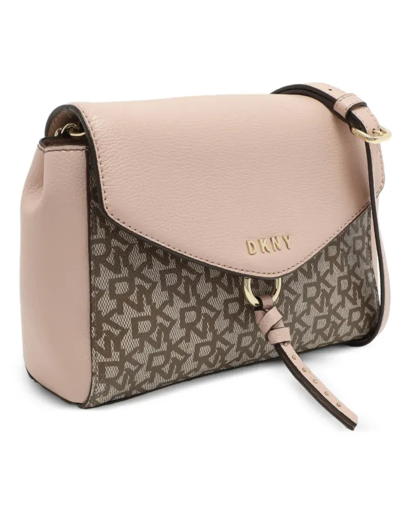 DKNY Schultertasche mit Monogramm - Rosa Rosa