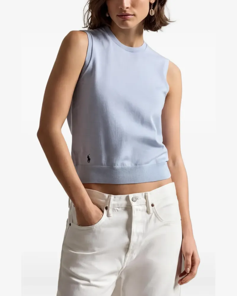 Ralph Lauren Pullunder mit Logo - Blau Blau