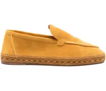Espadrilles aus Wildleder - Gelb