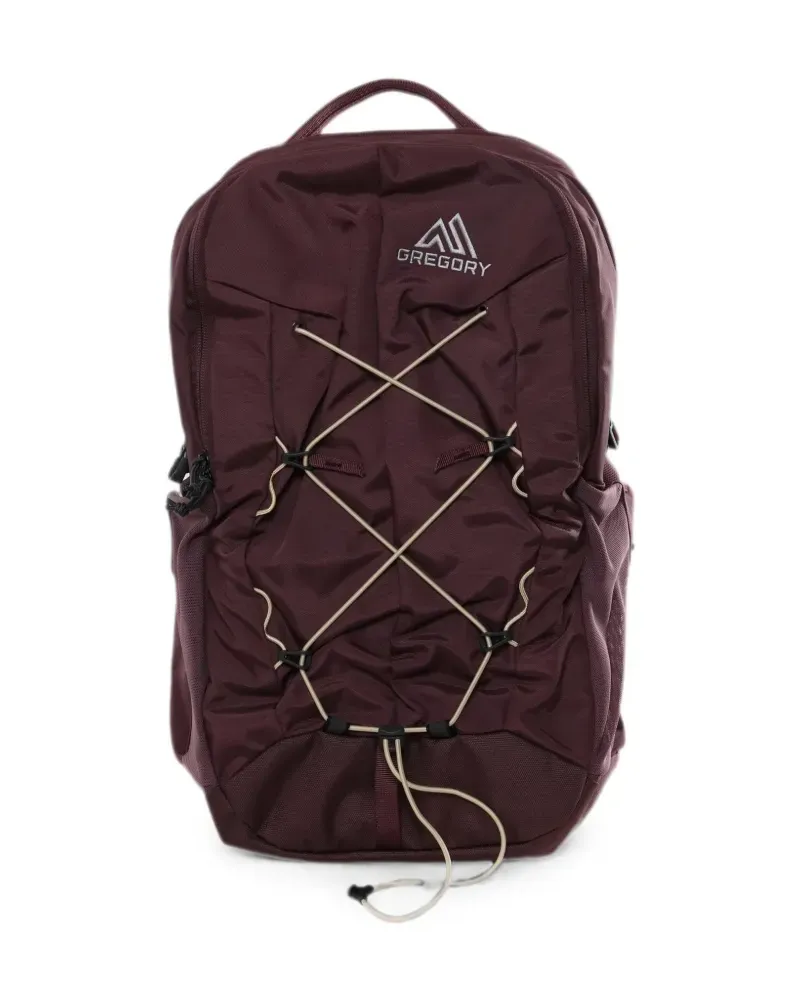Gregory Terros 28 bungee-cord logo-print backpack - Rot Rot