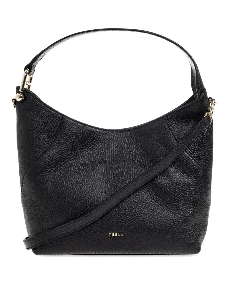 Furla Lara grained-strap tote bag - Schwarz Schwarz