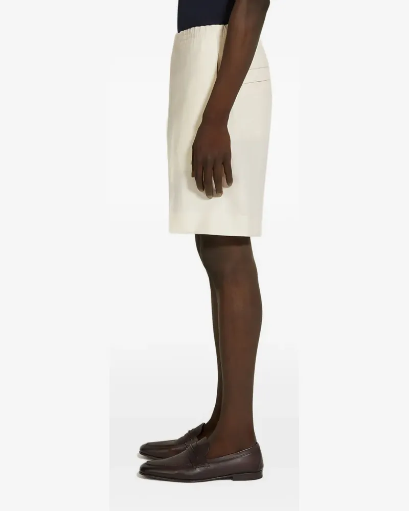 Ermenegildo Zegna Oasi Lino Shorts - Weiß Weiß