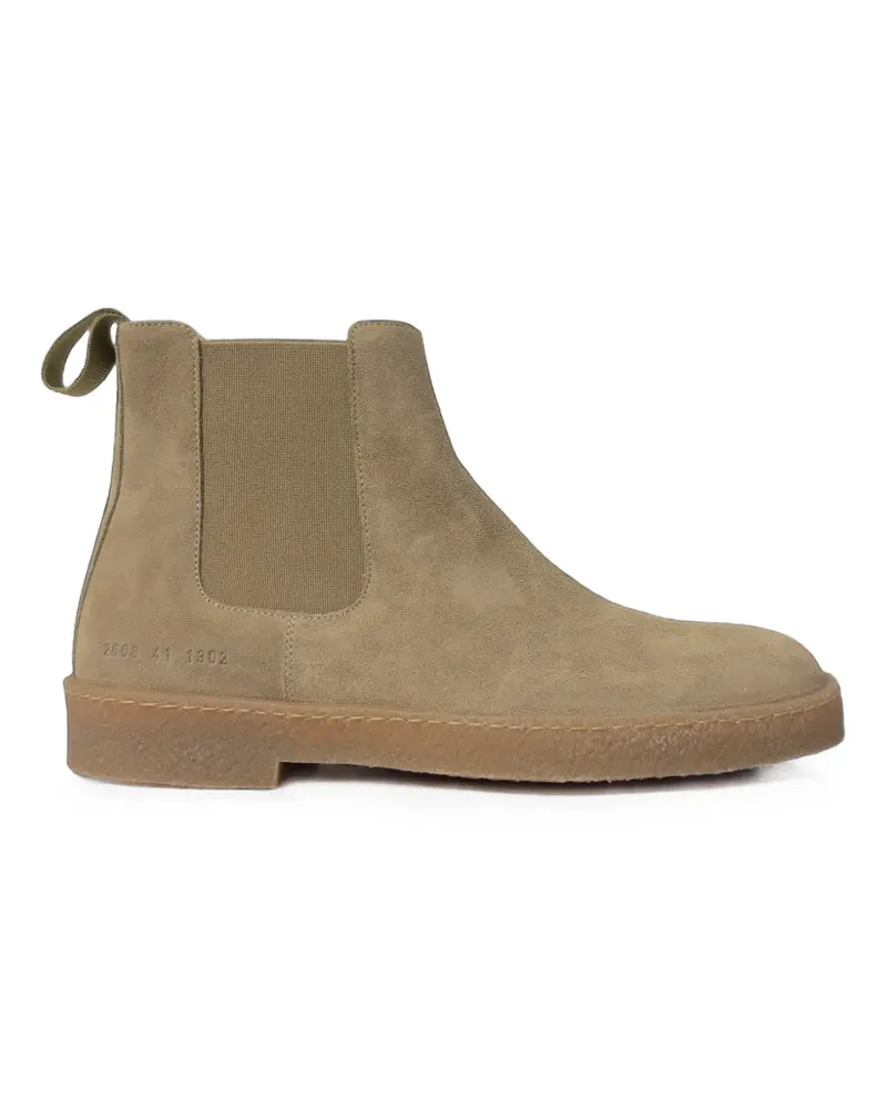Common Projects suede chelsea boots - Braun Braun