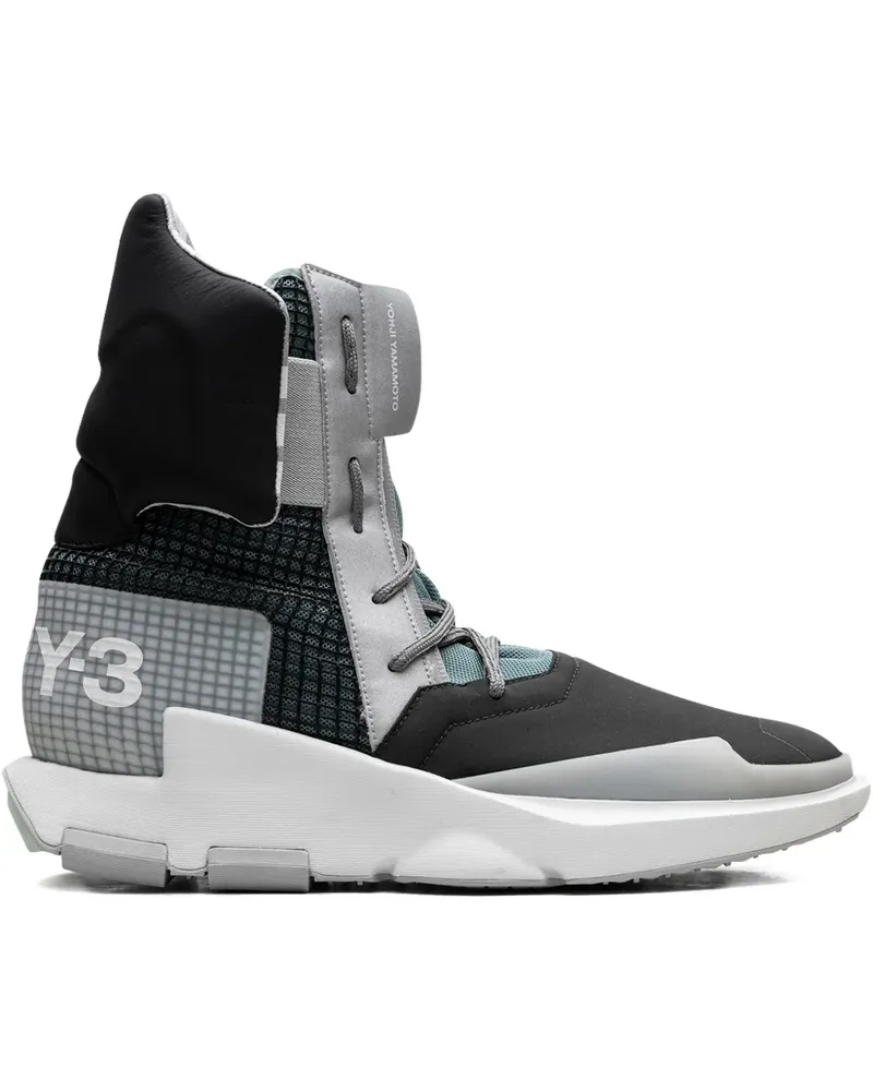 Y-3 Noci High "Blue/White" Sneakers - Schwarz Schwarz