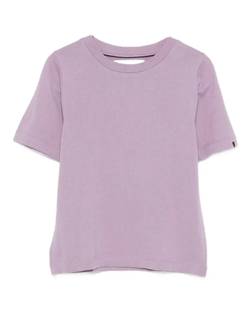 extreme cashmere Tina round-neck T-shirt - Violett Violett
