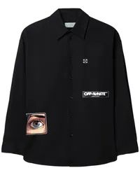 OFF-WHITE Eye Logo Hemd Schwarz