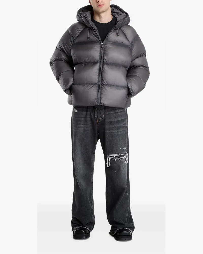 Daily Paper Raglan Dias padded jacket - Grau Grau