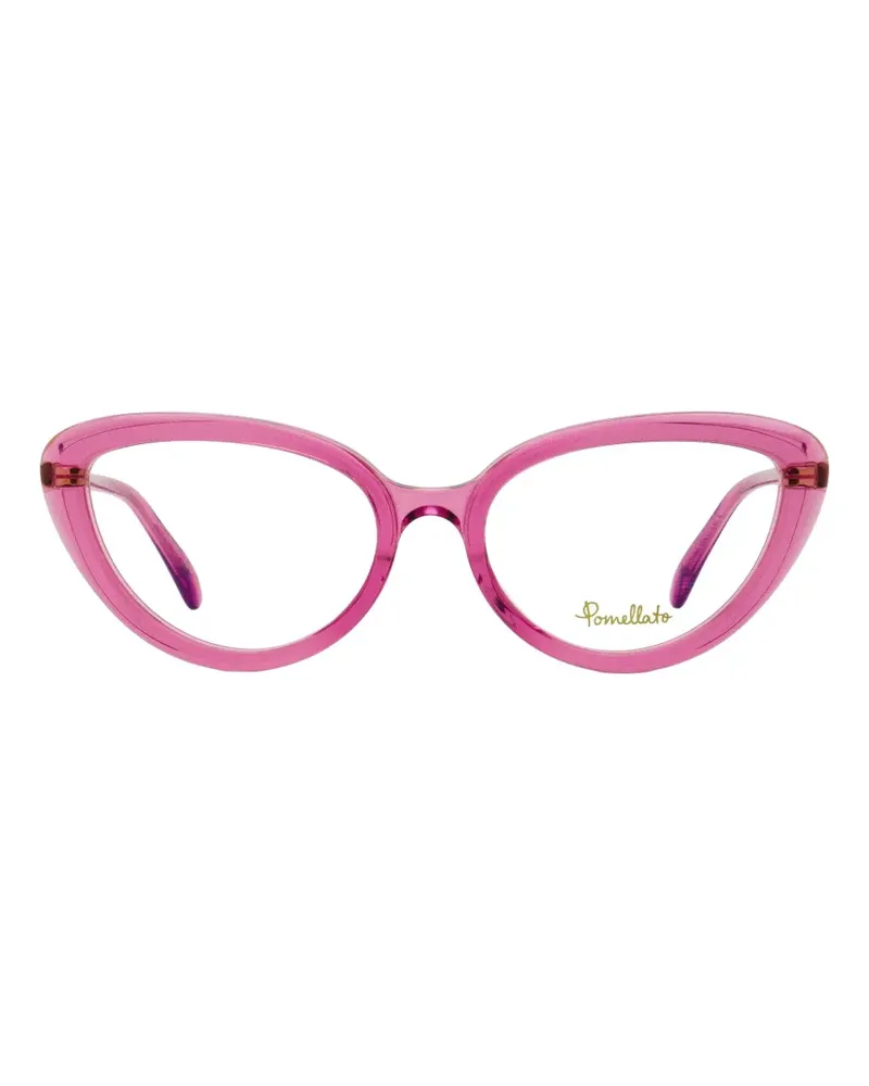 Pomellato PM0112 cat-eye metal glasses - Rosa Rosa