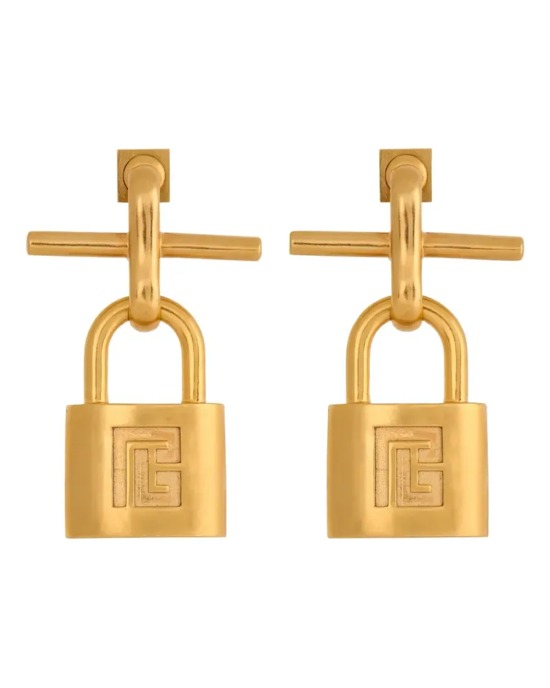 Balmain Pulse Ohrringe mit Schloss - Gold Gold