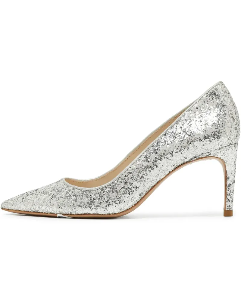 Sophia Webster Pumps im Glitter-Look 70mm - Silber Silber