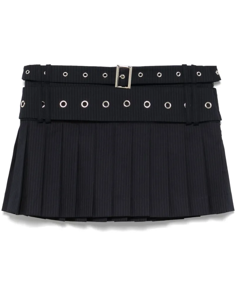 Charles Jeffrey Loverboy Belt Minirock - Blau Blau