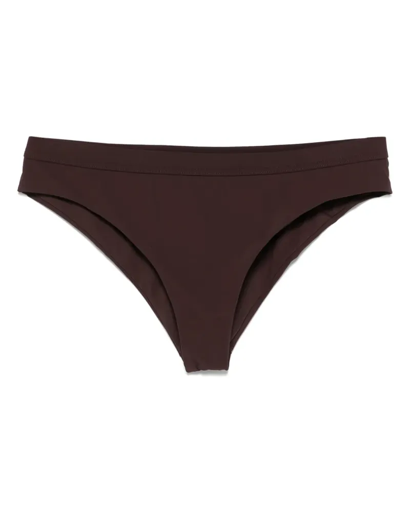 Jil Sander Bikinihöschen mit Muster - Braun Braun