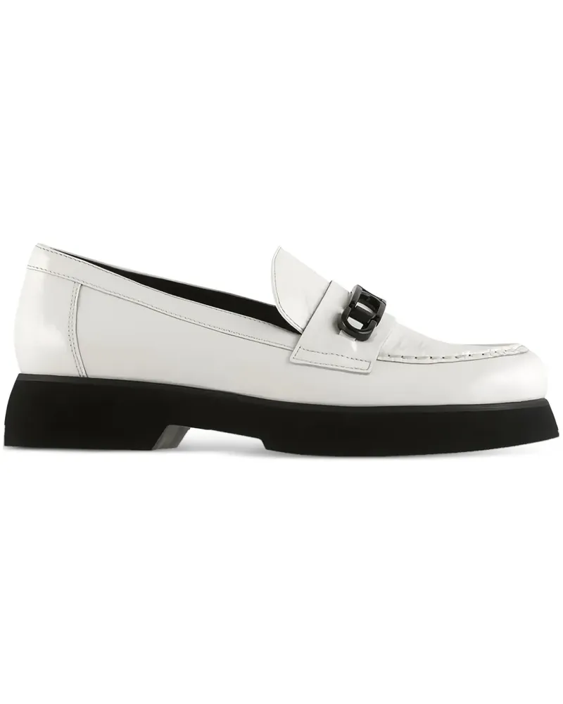 Högl Cecil Loafer mit Zierkette - Weiß Weiß