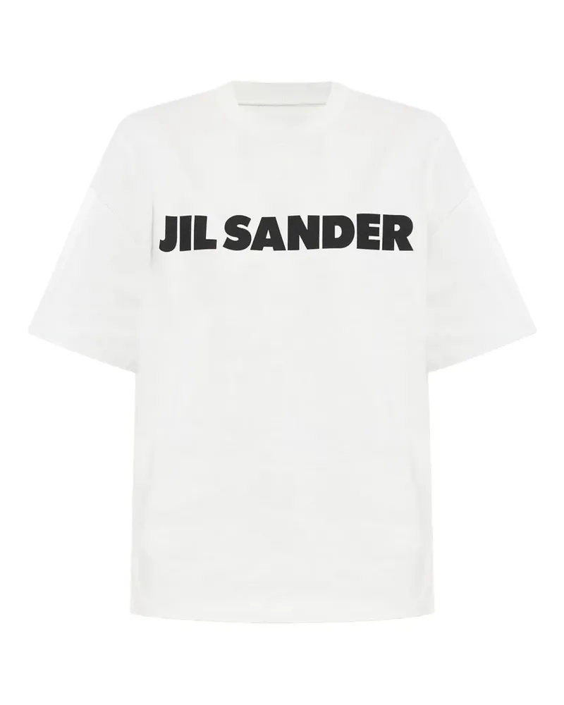 Jil Sander logo-print T-shirt - Weiß Weiß