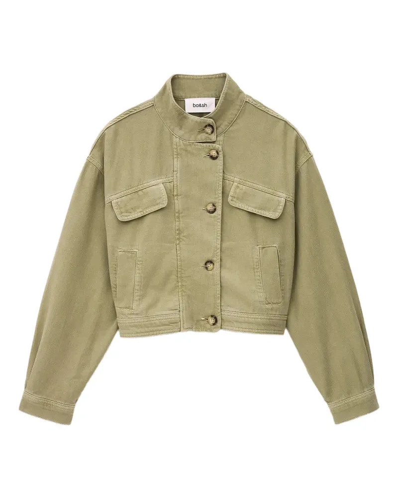 ba&sh Rall Jacke mit Knöpfen - Grün Grün