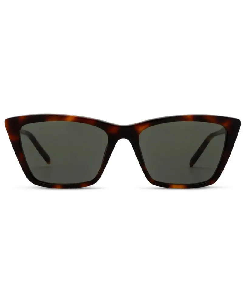 Saint Laurent Mica Thin Sonnenbrille - Braun Braun