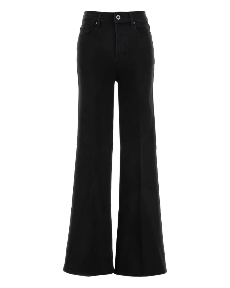 Self-Portrait Klassische Jeans - Schwarz Schwarz