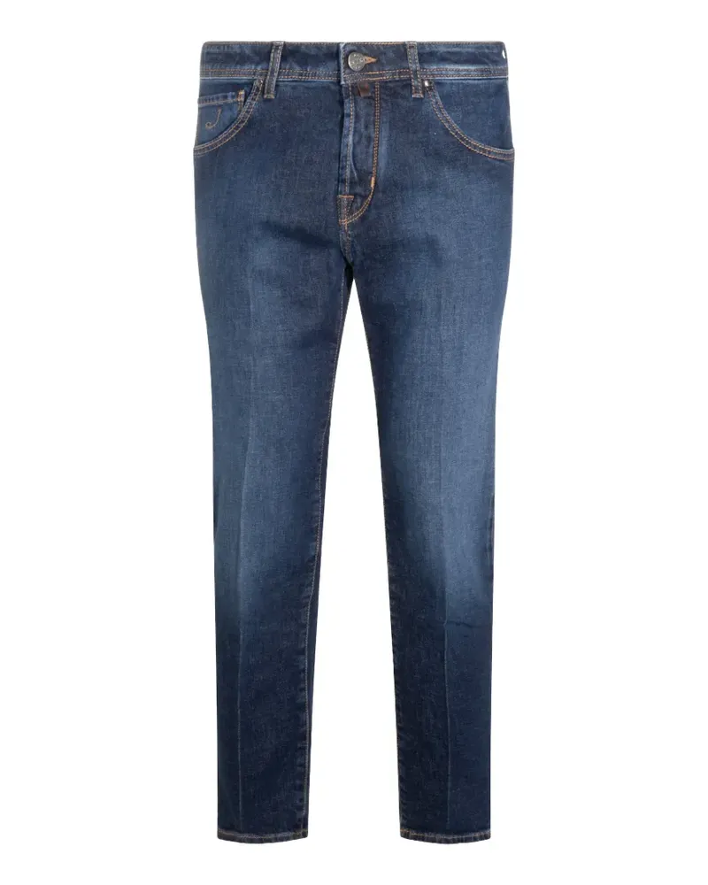 Jacob Cohën Ausgeblichene Jeans - Blau Blau