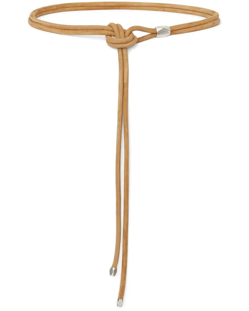 Isabel Marant Silvia Ledergürtel - Braun Braun