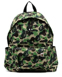 BAPE ABC CAMO Rucksack Grün