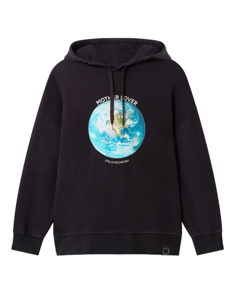 Stella McCartney Mother Lover Kapuzenoberteil - Schwarz Schwarz
