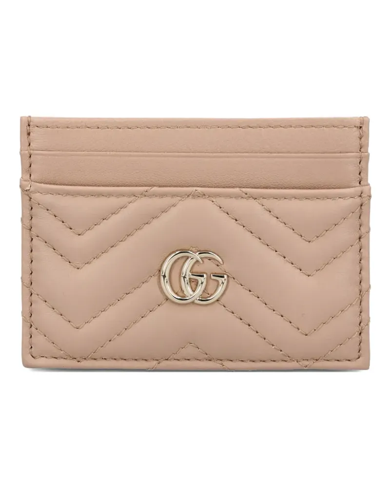 Gucci GG Marmont Kartenetui - Nude Nude