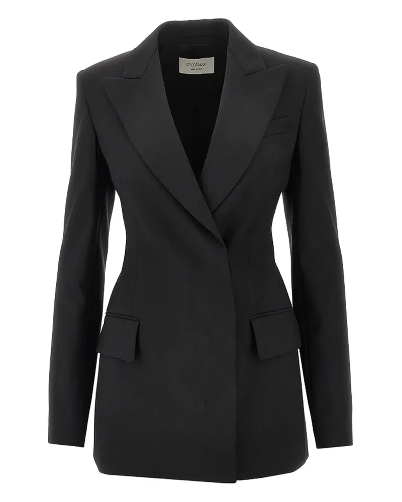 SPORTMAX Doppelreihiger Sart Blazer - Blau Blau