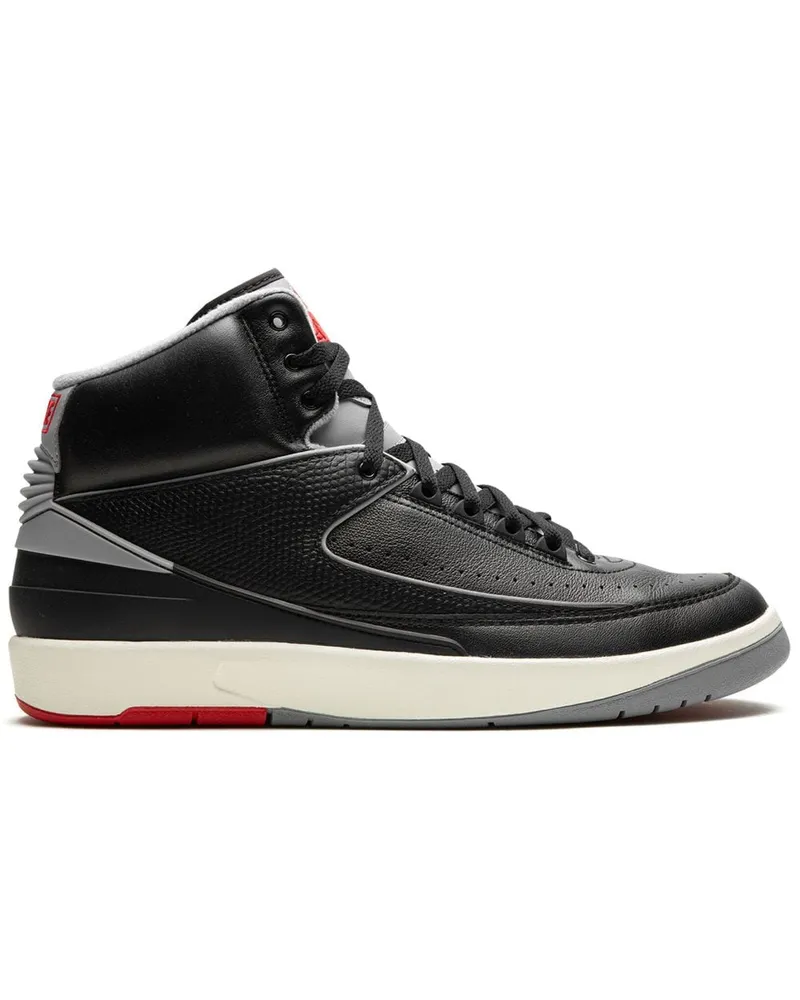 Jordan Air  2 Black Cement Sneakers - Schwarz Schwarz