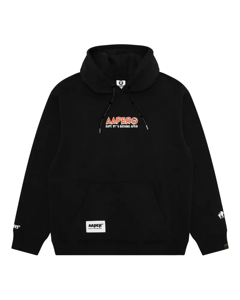 BAPE graphic-print hoodie - Schwarz Schwarz