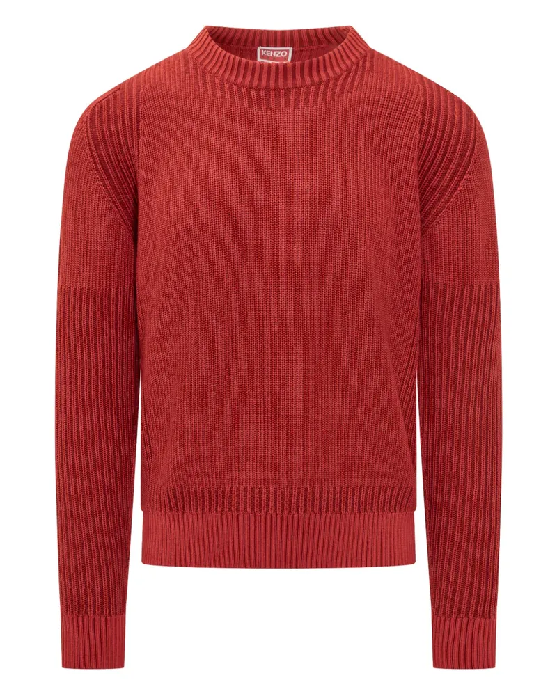 Kenzo Gerippter Boke Flower 2.0 Pullover - Rot Rot