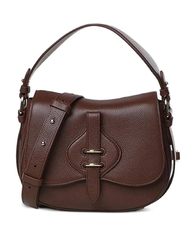 Coccinelle Handtasche aus gekörntem Leder - Braun Braun