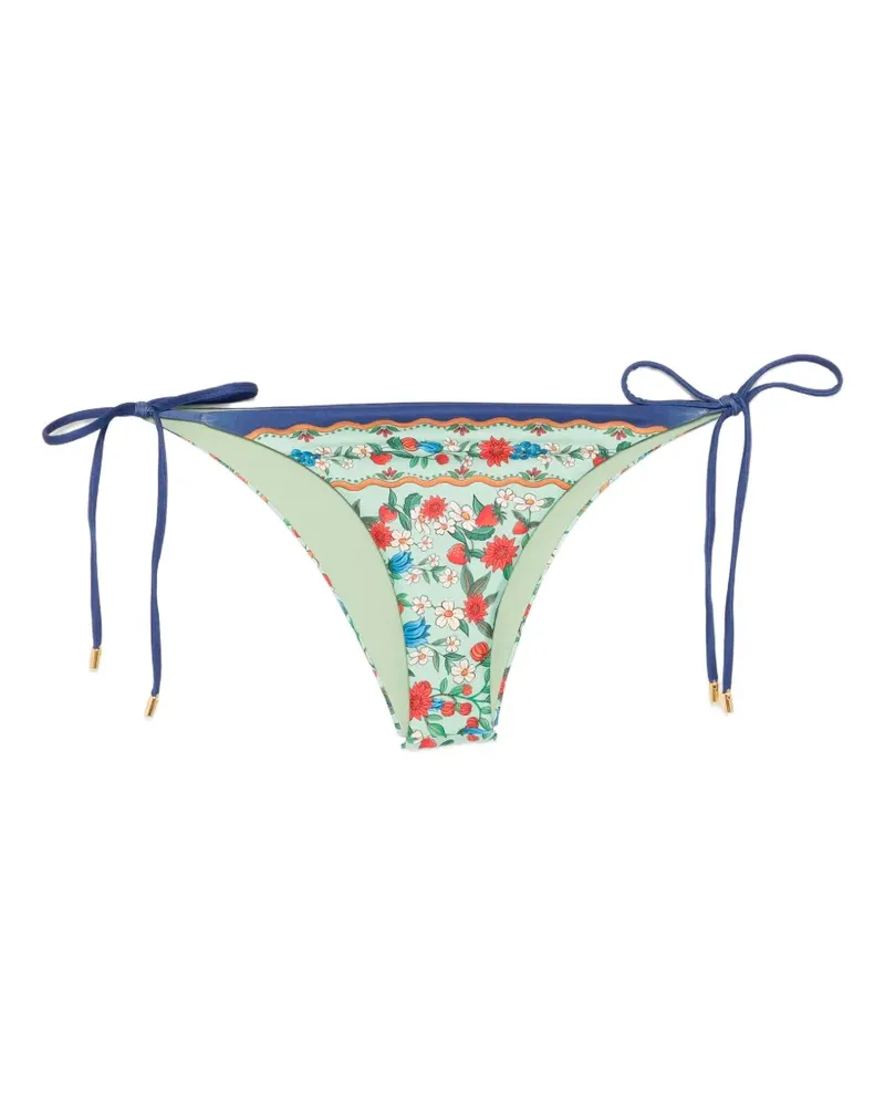 FARM Rio Bikinihöschen mit Schleifenverschluss - Grün Grün