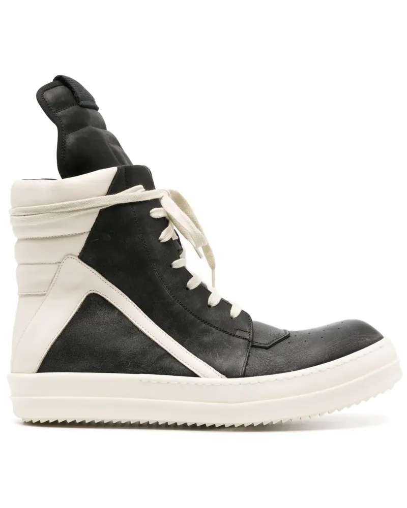 Rick Owens Geobasket High-Top-Sneakers - Schwarz Schwarz