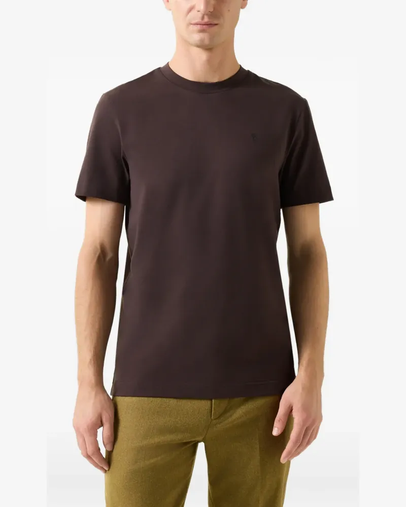 Bogner Ryan T-Shirt im Jersey-Style - Braun Braun