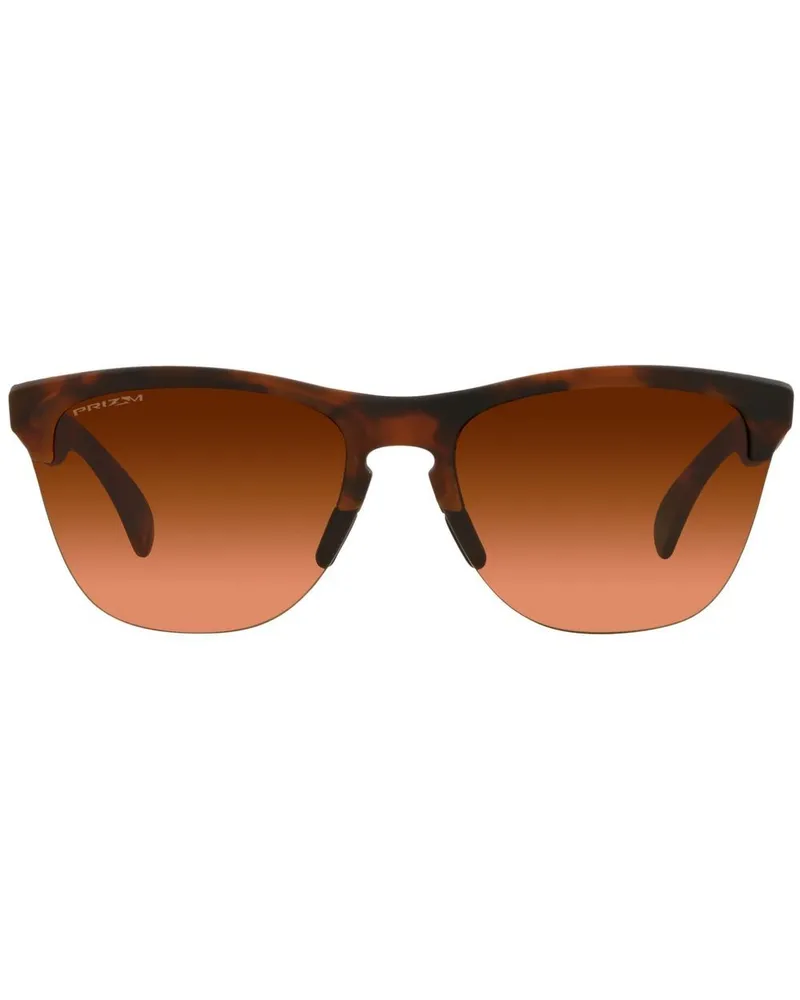 Oakley OO9374 Frogskins Lite Sonnenbrille - Braun Braun