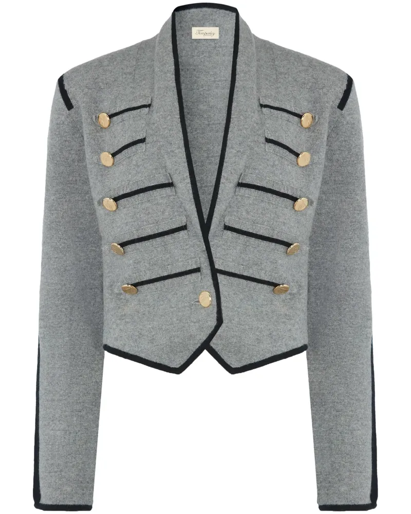 Temperley London Armina Jacke - Grau Grau