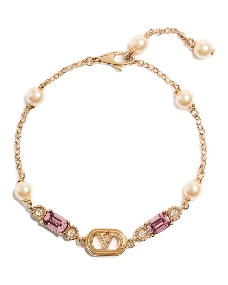 Valentino Garavani Ovalette Armband - Gold Gold