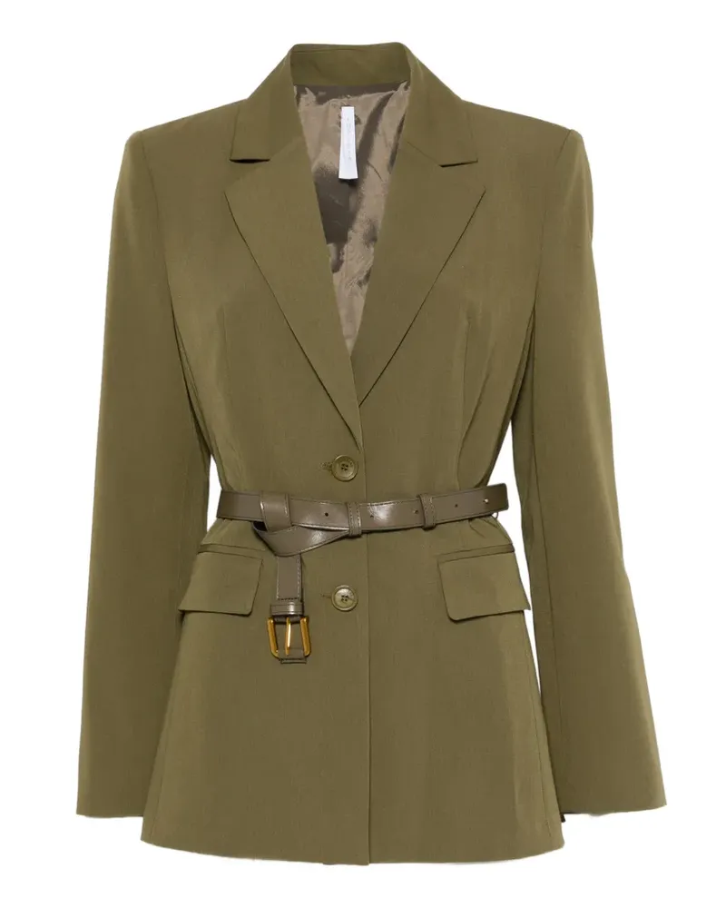 IMPERIAL Einreihiger Blazer mit Gürtel - Grün Grün