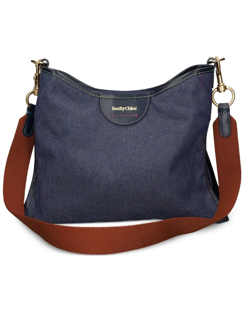 See by Chloé Schultertasche im Jeans-Look - Blau Blau