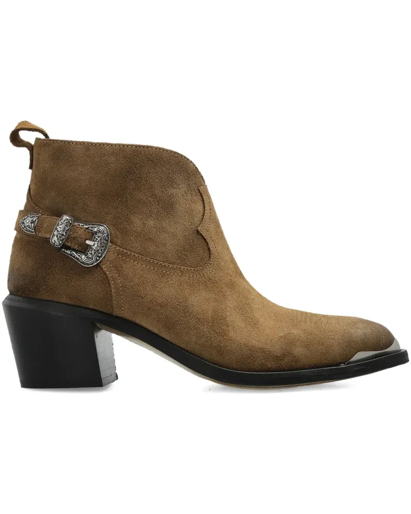 Golden Goose buckle heeled boots - Braun Braun