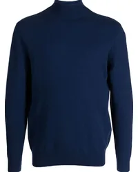 N.Peal Kaschmirpullover mit Rollkragen Blau