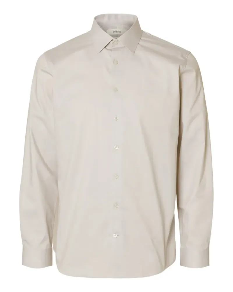 Selected buttoned shirt - Nude Nude